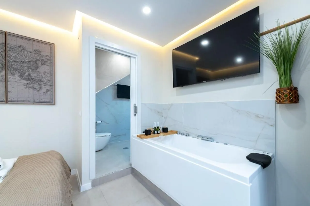 Luxury Apartment Jacuzzi 말라가 0*,